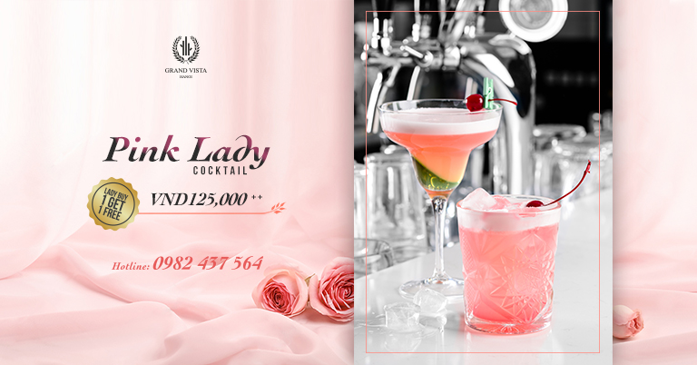 Pink Lady Cocktail